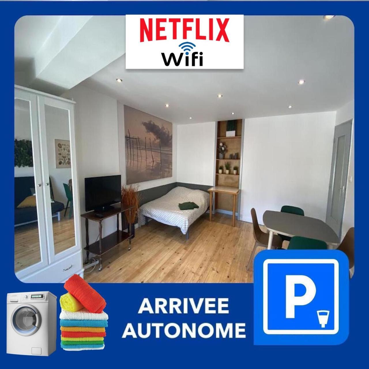 018 Chic & Cosy F1 41M2 Hypercentre Wifi Smart Tv Netflix Leilighet Saint-Etienne  Eksteriør bilde